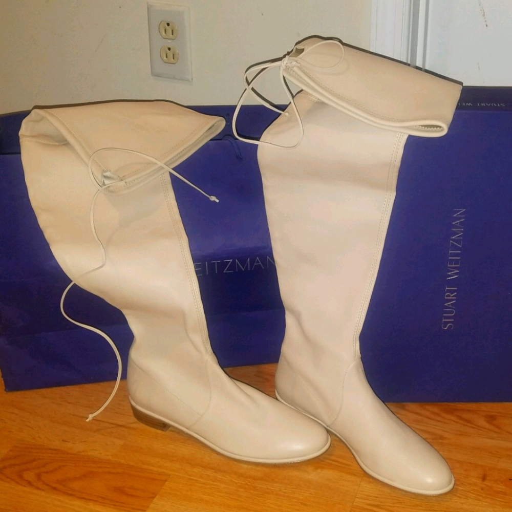 NEW!! Stuart Weitzman 10.5 Lowland over the knee